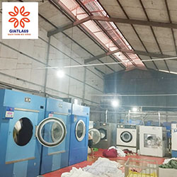 Máy móc hiện đại giặt sạch mọi đồ
