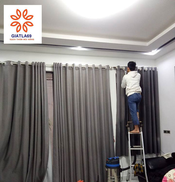Giặt rèm tại An Dương