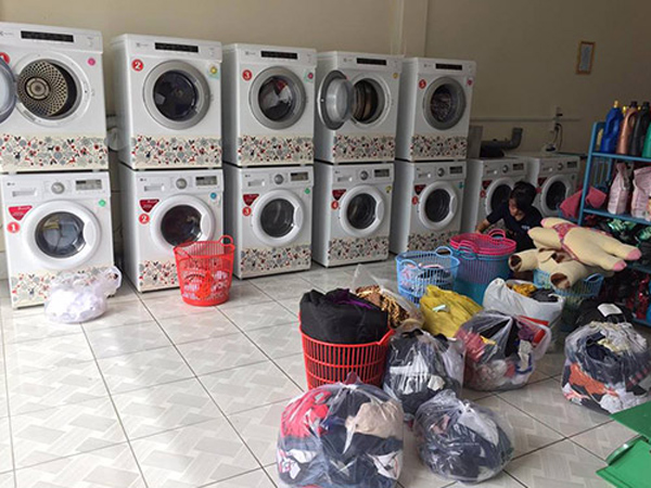Giặt quần áo cân giá rẻ ở Hải Phòng